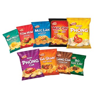 BÁNH SNACK BIM BIM OISHI POCA TOONIES LAYS SNACK TÔM BÍ ĐỎ KHOAI TÂY BẮP PHÔ MAI BÁNH CHIPS CÁC LOẠI ĐỦ VỊ SIÊU RẺ