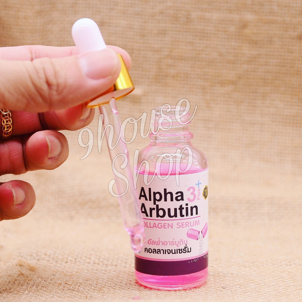 01 Hộp Serum ALPHA ARBUTIN 3Plus+ Collagen Thái Lan 40ml (Mặt & Body)