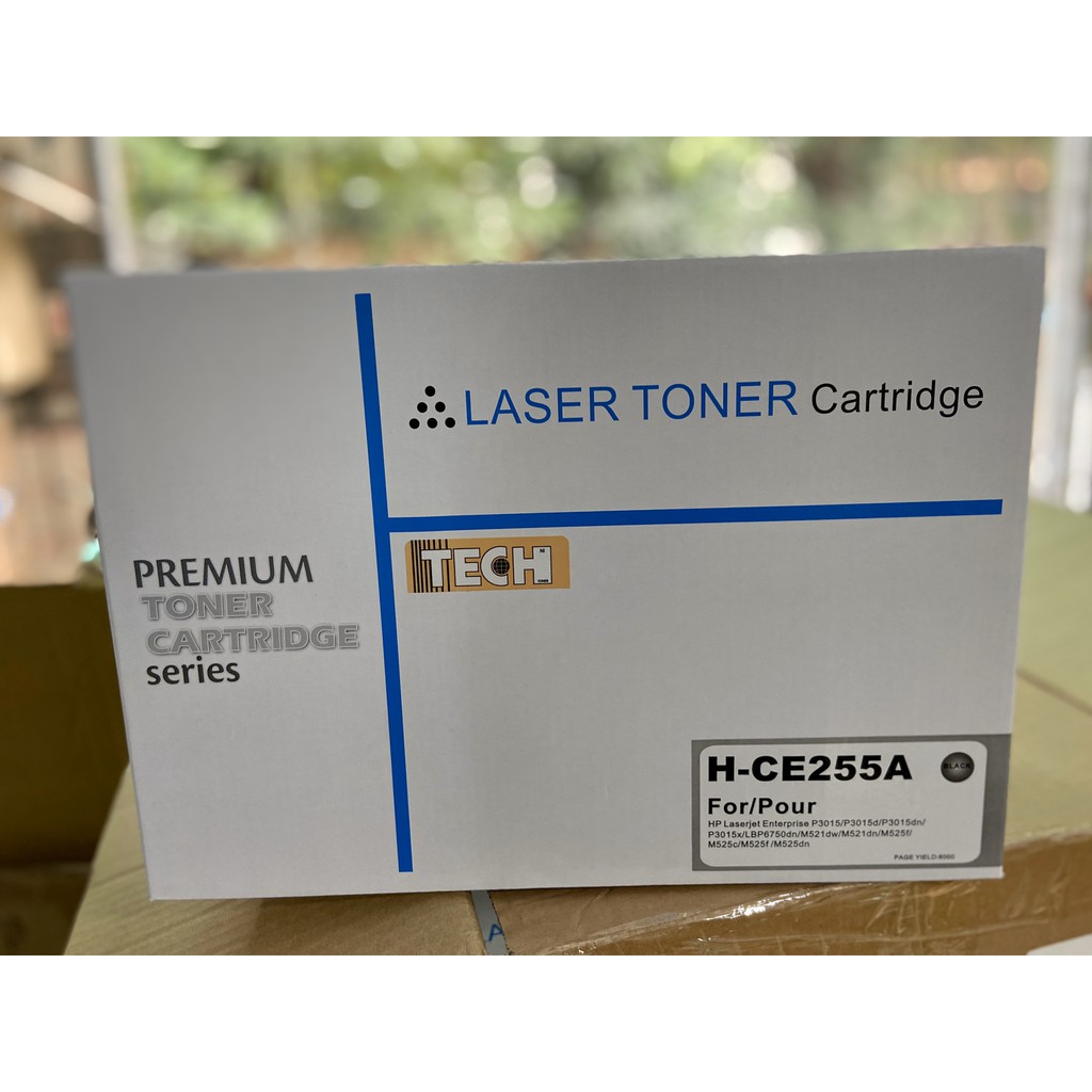 Mực in Laser đen trắng HP 55A (CE255A) - Dùng cho máy HP P3015/ 3010