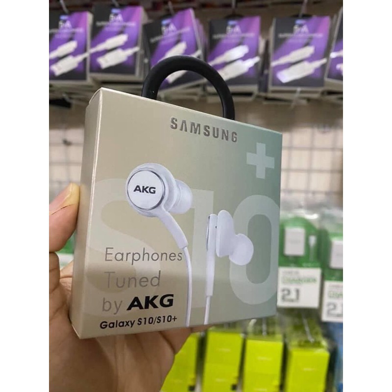 TAI NGHE AKG Samsung S10 🔥 Trắng & Đen 🔥 | Bảo Hành 12T| Đổi Trả Trong Vòng 7 Ngày.