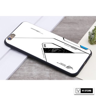 Ốp lưng kính cường lực iphone 6, 6s, 6 plus, 6s plus - rog gaming
