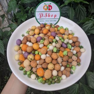 [FREESHIP 99K TOÀN QUỐC Đậu phộng mix 12 vị giòn ngon 500gr