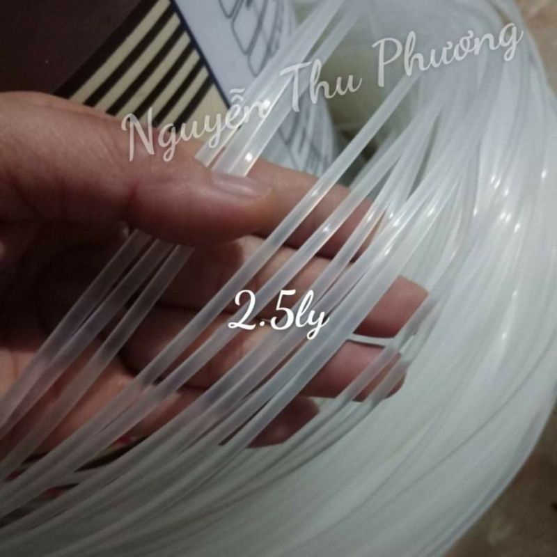 CƯỚC ĐÚC, DÂY THẢ DIỀU, cước cắt cỏ, nuôi hàu size 1mm_3mm
