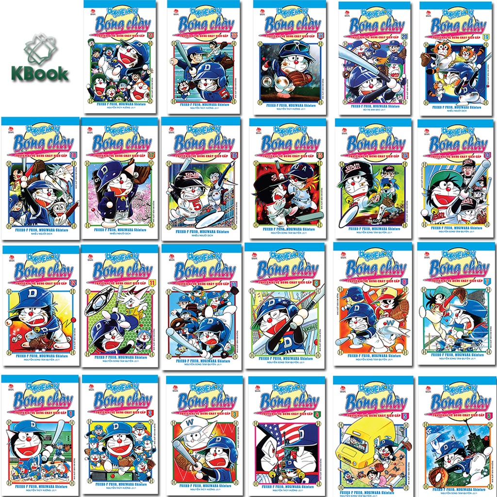 Truyện Tranh - Doraemon bóng chày - Truyền kì về bóng chày siêu cấp (Tập 1 - 23)