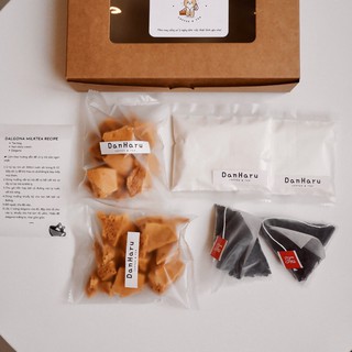 Kit trà sữa dalgona homemade