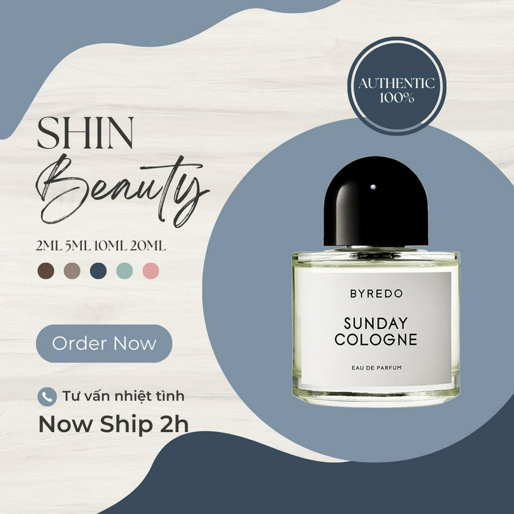 Nước hoa dùng thử Byredo Sunday Cologne -phuoc