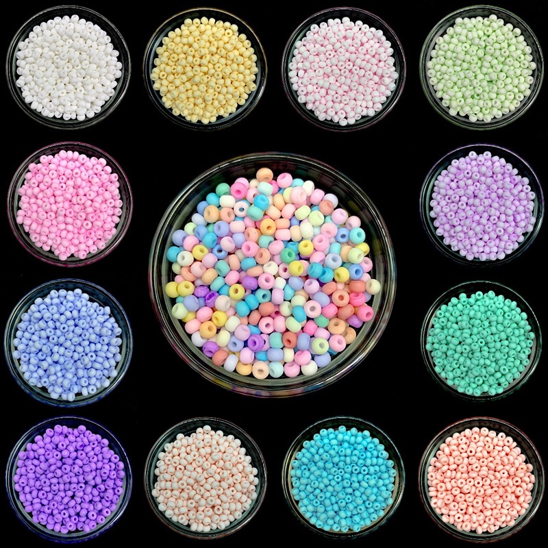 Hạt Xỏ 2mm/3mm/4mm Chất Lượng Cao Dùng Làm Trang Sức Thủ Công