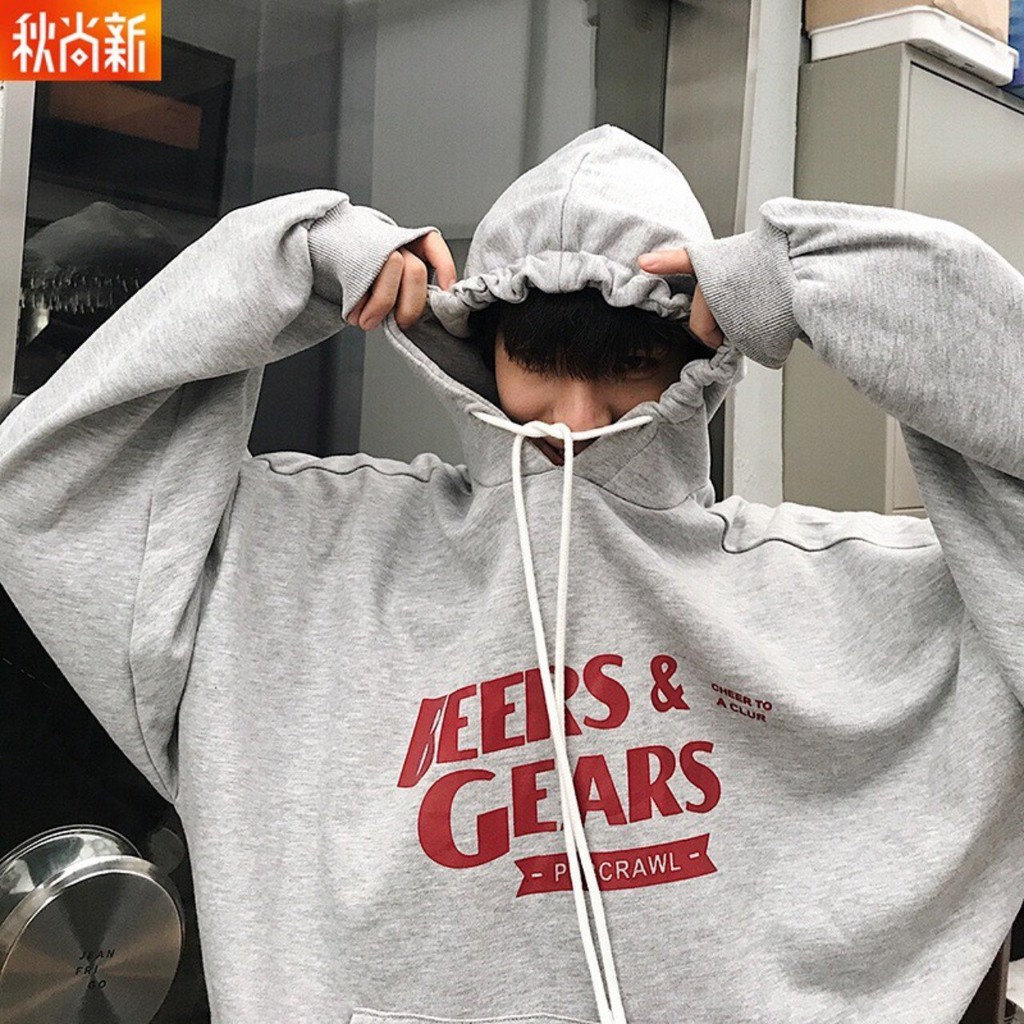 Áo Hoodie NiTi nam nữ mẫu mới - Beers &amp; Grears - TH129-NA