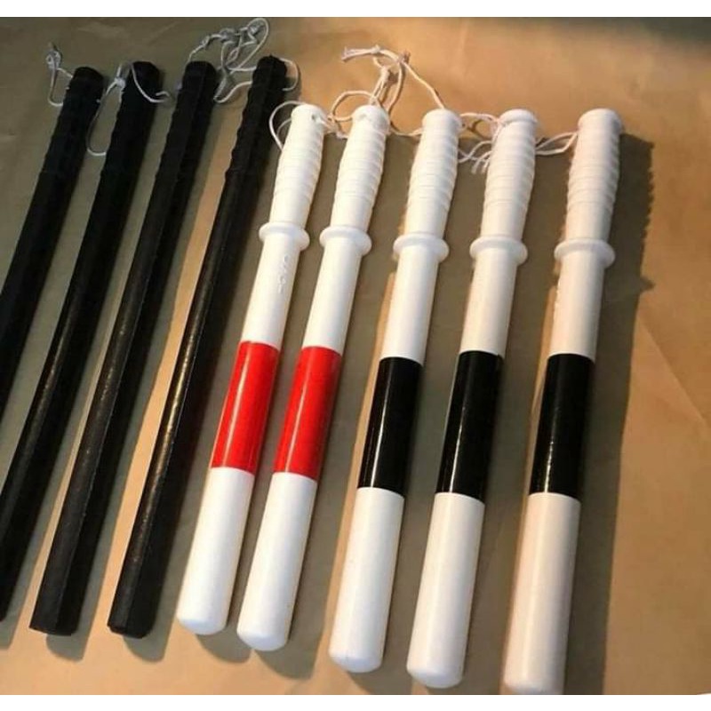 GẬY CAO SU MÀU ĐEN ĐẶC 50cm