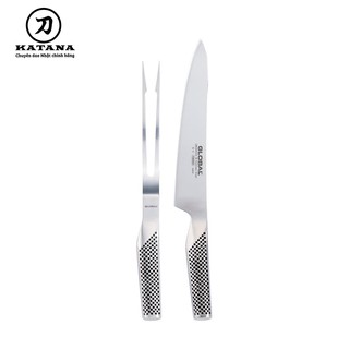 BỘ DAO THÁI VÀ XIÊN THỊT GLOBAL CARVING G313