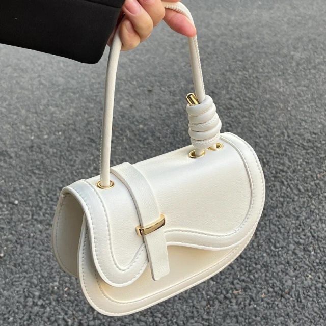 Túi Đeo Chéo Màu Trơn Thiết Kế Đơn Giản Dễ Thương Thời Trang Xuân Thu 2022