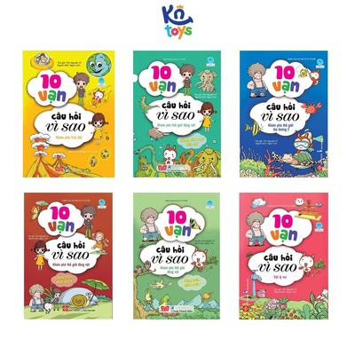 Truyện Tranh Thiếu Nhi – 10 Vạn Câu Hỏi Vì Sao – Đinh Tị (Nhiều chủ đề)