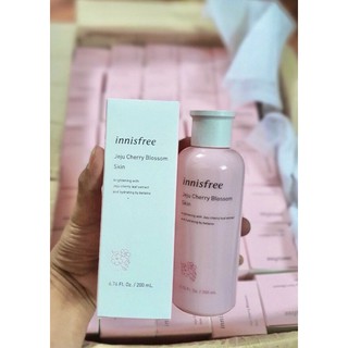 toner hoa hồng hoa anh đào jeju cherry blossom skin