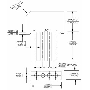 Set 10 Cầu Nối Kbp307 3a 1000v Ej58 (10) Chuyên Dụng