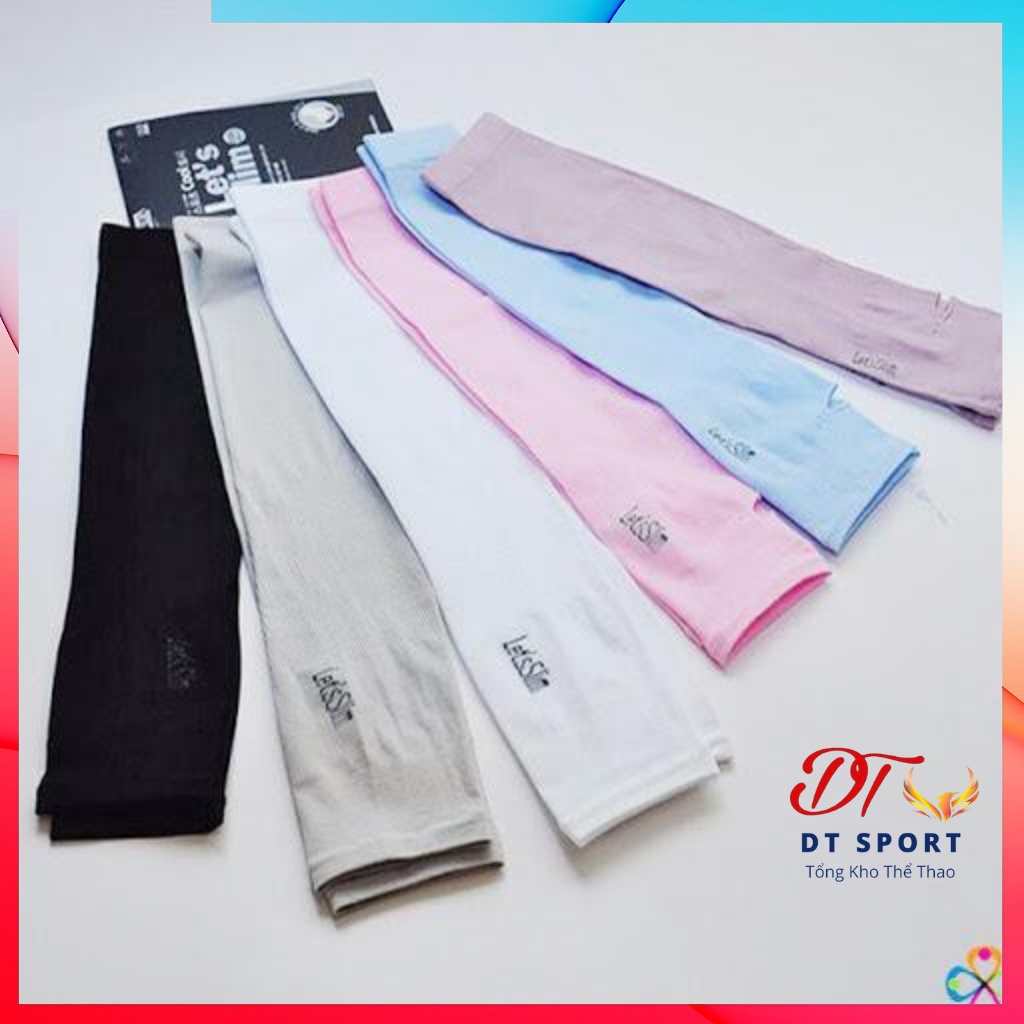 Găng Tay Chống Nắng Xỏ Ngón Let's Slim Nam Nữ Chất Vải Dày Dặn Mềm Mịn Co Dãn Đa Chiều Cao Cấp Chống Tia UV [ HOT ]