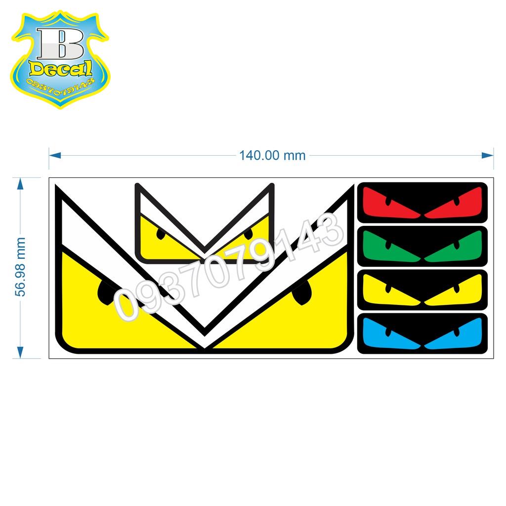 LOGO STICKER TRANG TRÍ [Bi Decal]