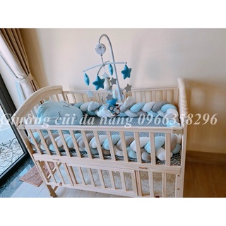 Quây cũi xoắn Tết 3 dây - quây sam chặn quanh cũi