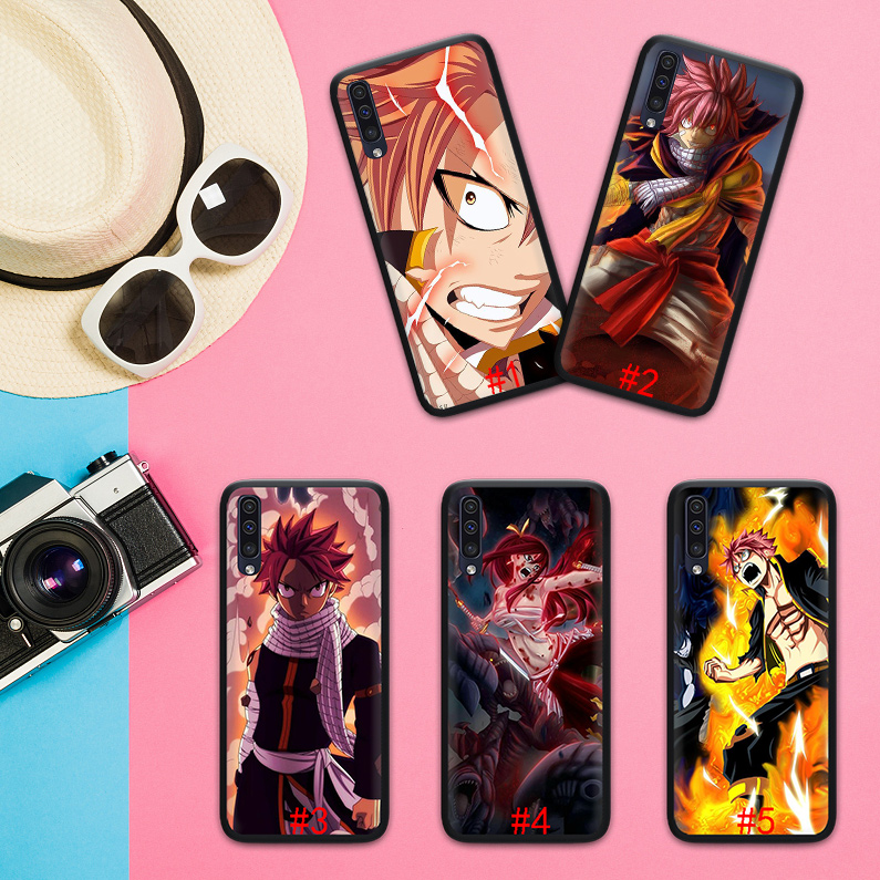 Ốp Lưng Silicone In Hình Fairy Tail Cho Samsung A6 A7 A8 Plus A9 2018 A3 2016 A5 2017