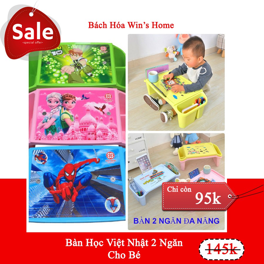 Bàn học Việt Nhật cho bé | BigBuy360 - bigbuy360.vn