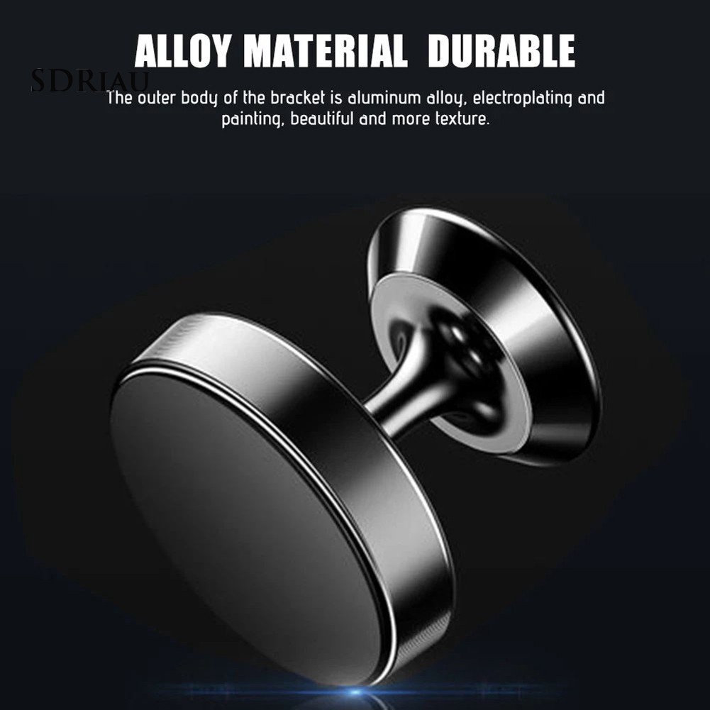 Set đế giữ điện thoại nam châm xoay 360 độ cho gắn xe hơi