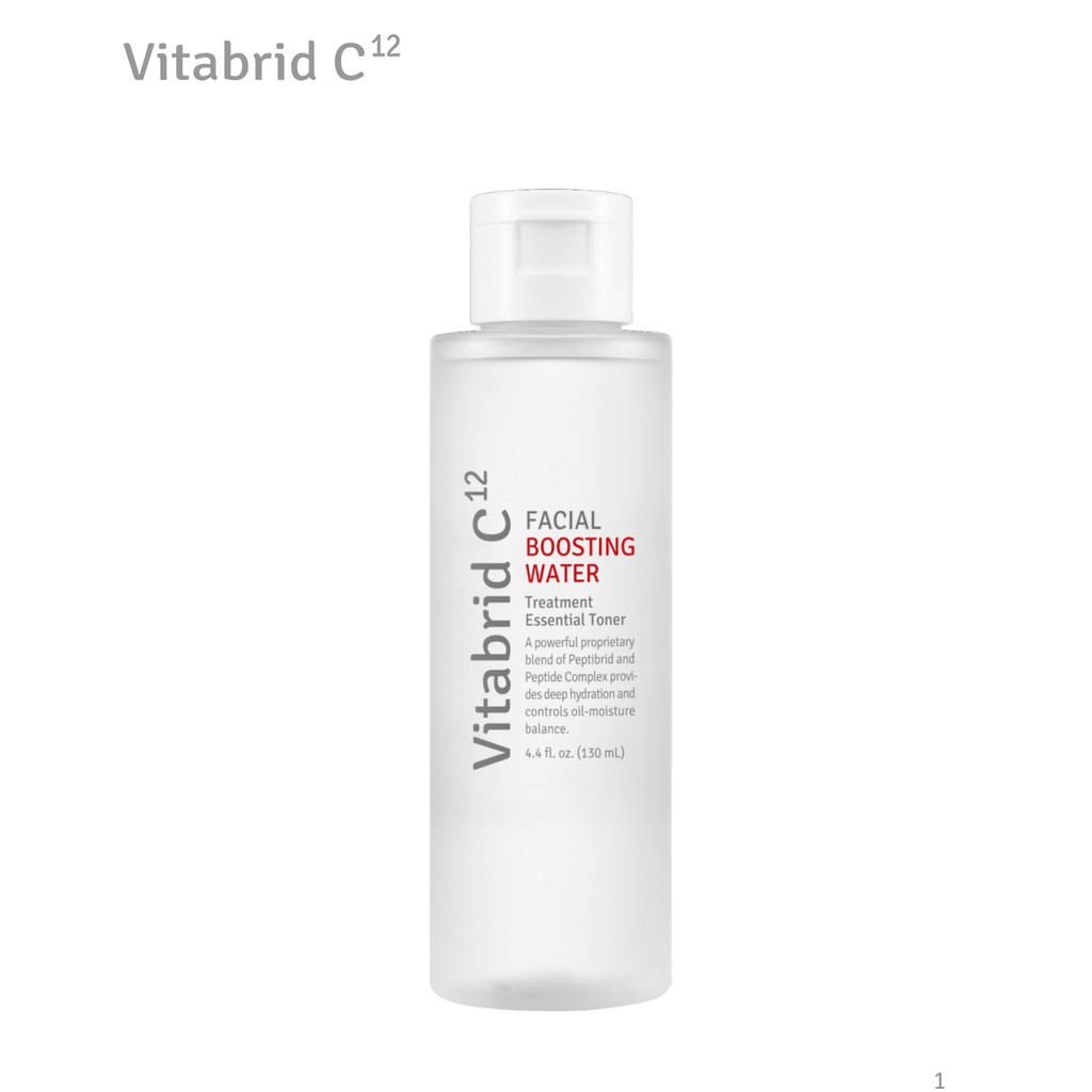 [DATE 09.2022] Nước Thần Chống Lão Hóa Da - Vitabrid C12 Facial Boosting Water 130ml