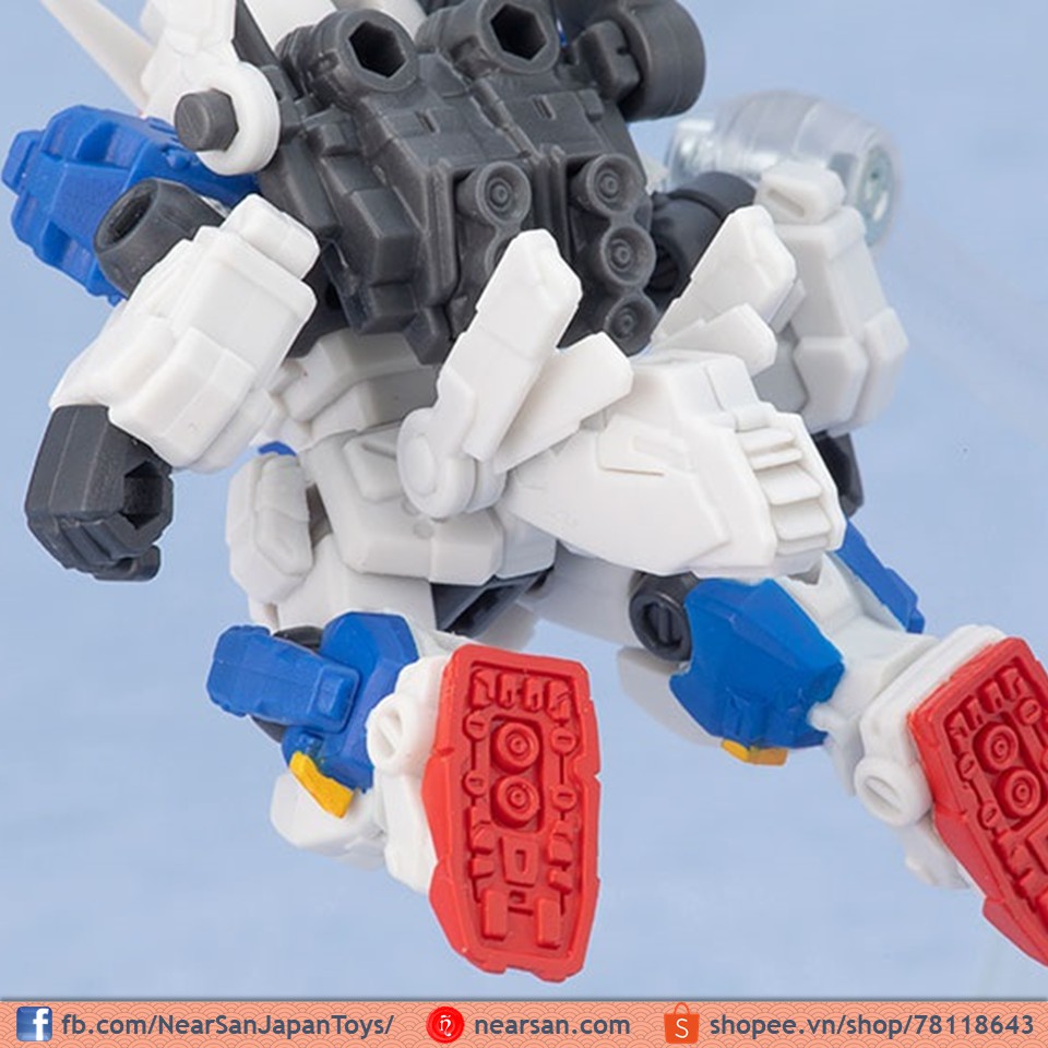 Gundam Full Armor RX-78-2 Mô hình lắp ráp BANDAI Robot mini chibi MSE 12