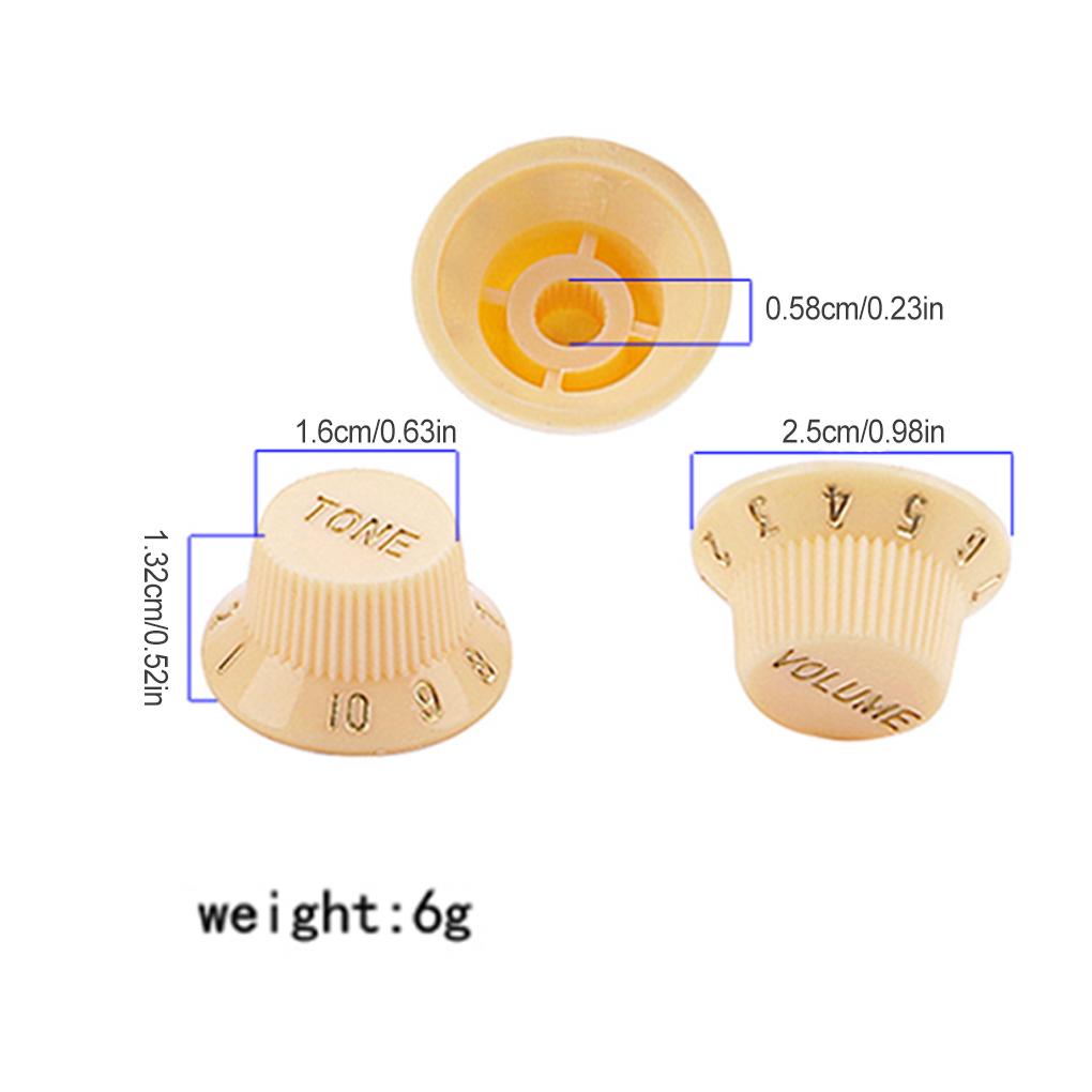 3 Nút Điều Khiển Cho Đàn Guitar Điện