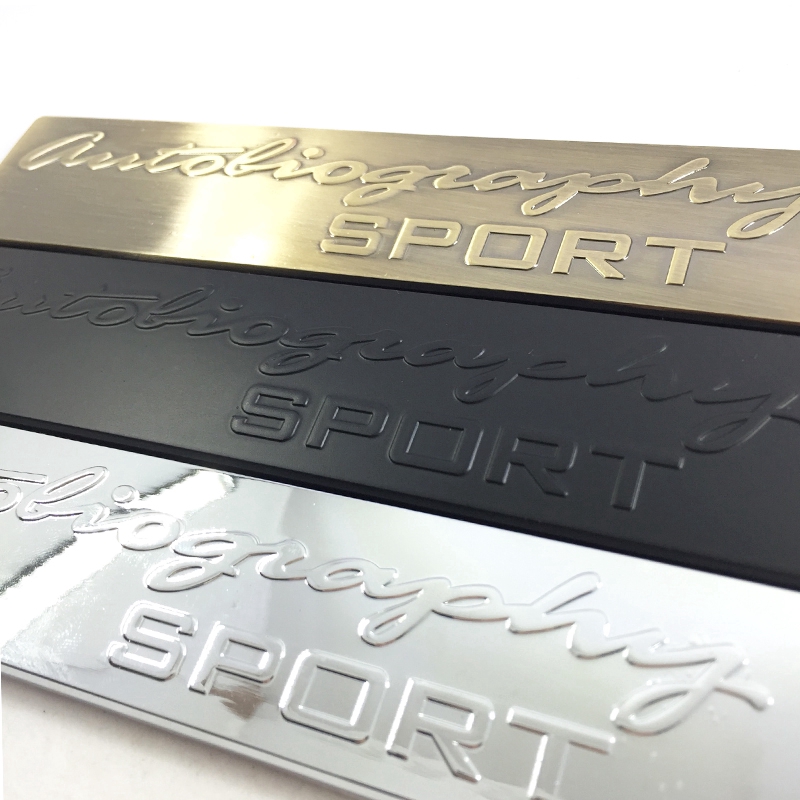 Miếng dán kim loại trang trí sườn bên cho ô tô thể thao Range Rover Land Rover