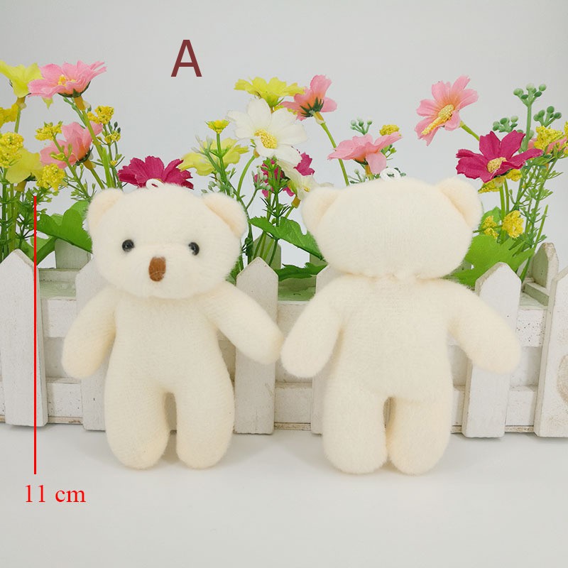 Móc Khóa Gấu Bông Mini Mềm Mại Dễ Thương Dùng Làm Quà Tặng Tốt Nghiệp