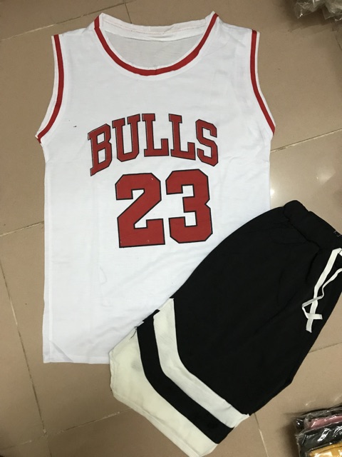 Sét bộ bull 23 kèm quần đùi V (KT) | BigBuy360 - bigbuy360.vn