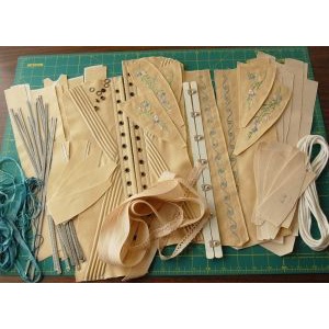 Nẹp khóa cài corset, đầm dạ hội.(cặp )