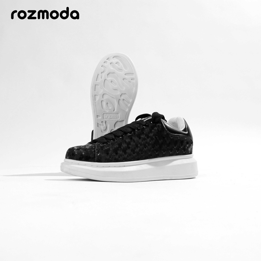Giày thể thao nam nữ ulzzang MC queen đế độn da cao cấp