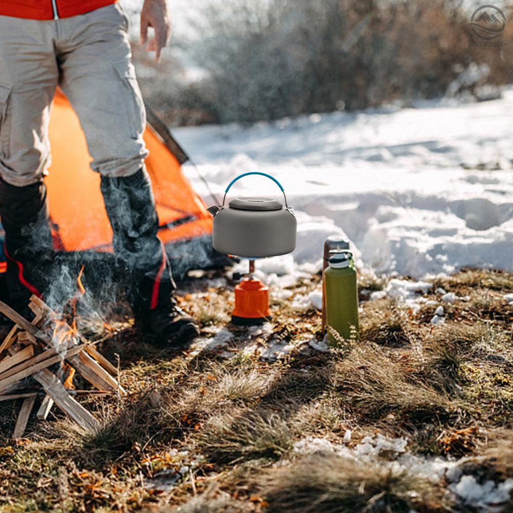 Ấm Đun Nước Siêu Nhẹ Bằng Nhôm 0.8l / 1.4l Tiện Dụng Mang Theo Du Lịch Cắm Trại | BigBuy360 - bigbuy360.vn