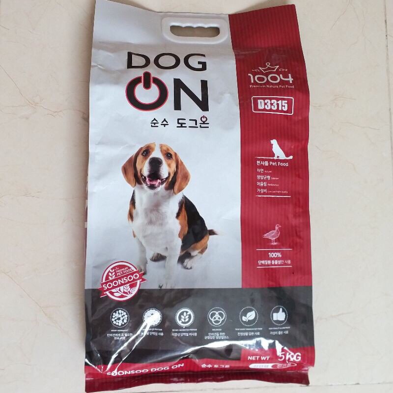DOG ON 5KG THỨC ĂN CHÓ MỌI ĐỘ TUỔI