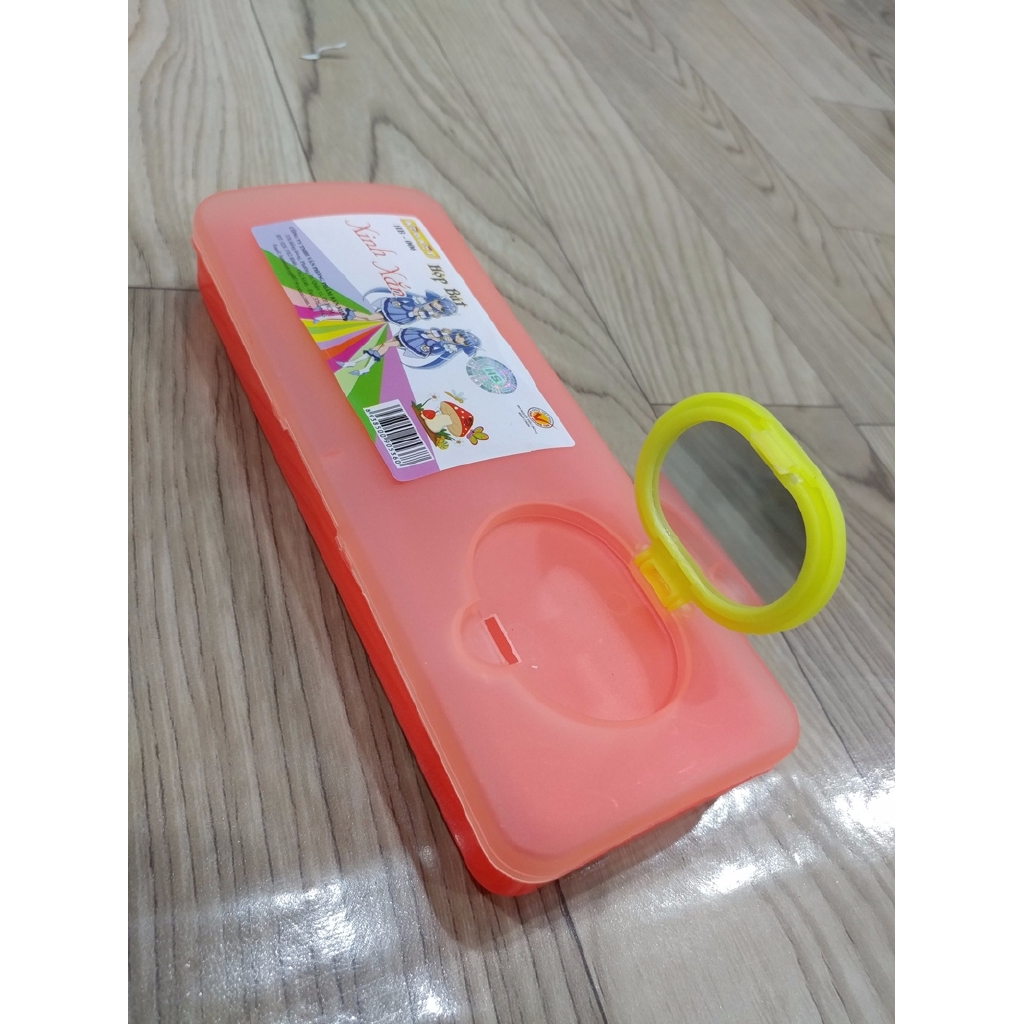 Hộp Bút Nhựa Kid Kit Xinh Xắn HB-006 - Màu Cam