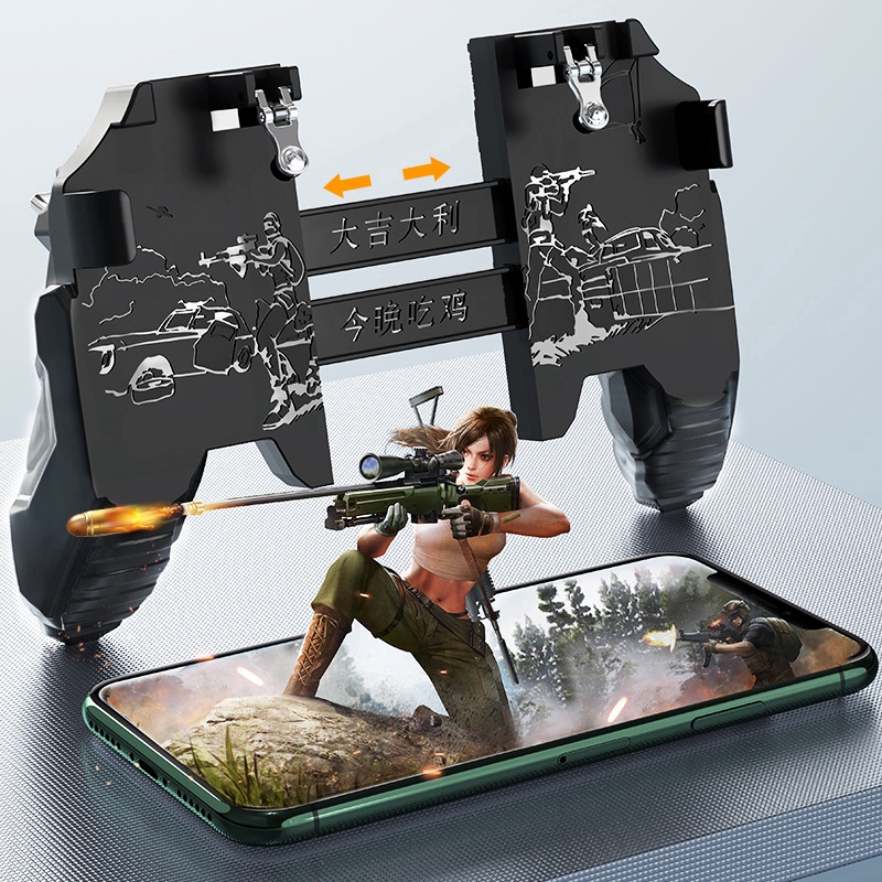 Cò điều khiển trò chơi PUBG trên điện thoại di động cho iPhone Android hệ điều hành IOS