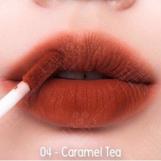 [HOT 2020] Son Kem Lì, Mịn Mượt Như Nhung Romand Milk Tea Velvet Tint màu 04