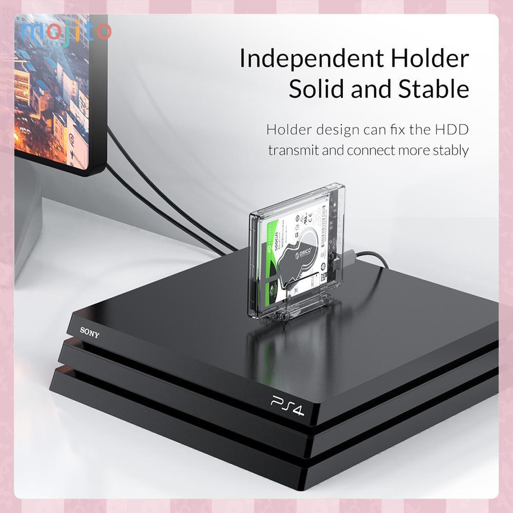 MOJITO ORICO HDD Case USB 3.1 Type C to 2.5 SATA Hard Disk SSD External Enclosure