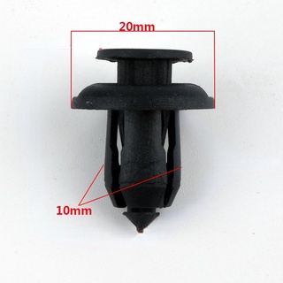 FENDER Set 100 Đinh Tán Nhựa 10mm 10mm Chuyên Dụng Cho Xe Hơi Honda