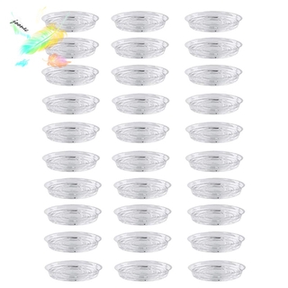 Bộ 30 chậu cây trong suốt bằng nhựa 6 inch