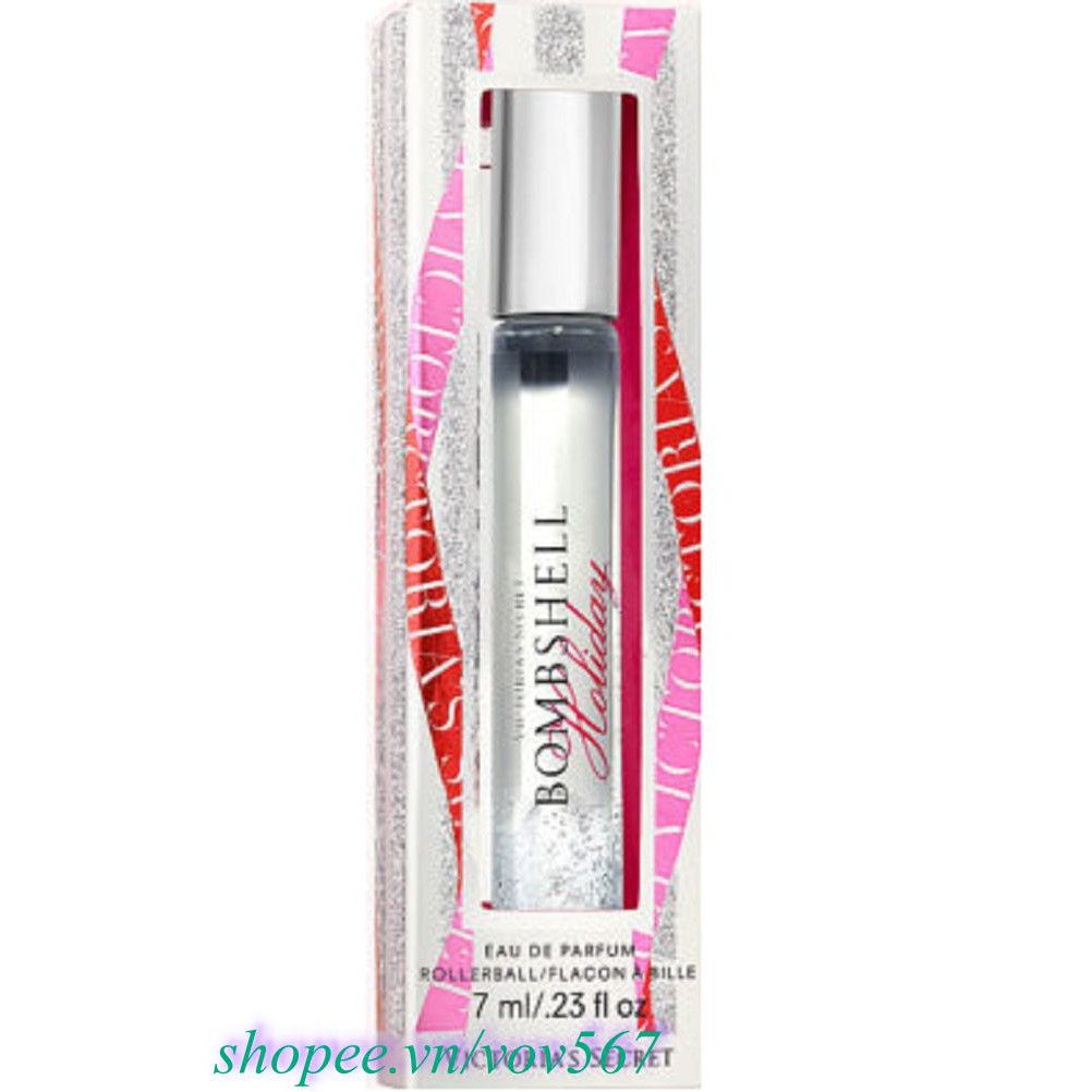 Nước Hoa Nữ 7ml Victoria’s Secret Bombshell Holiday, vov567 Hàng Chính Hãng Giá Sỉ.