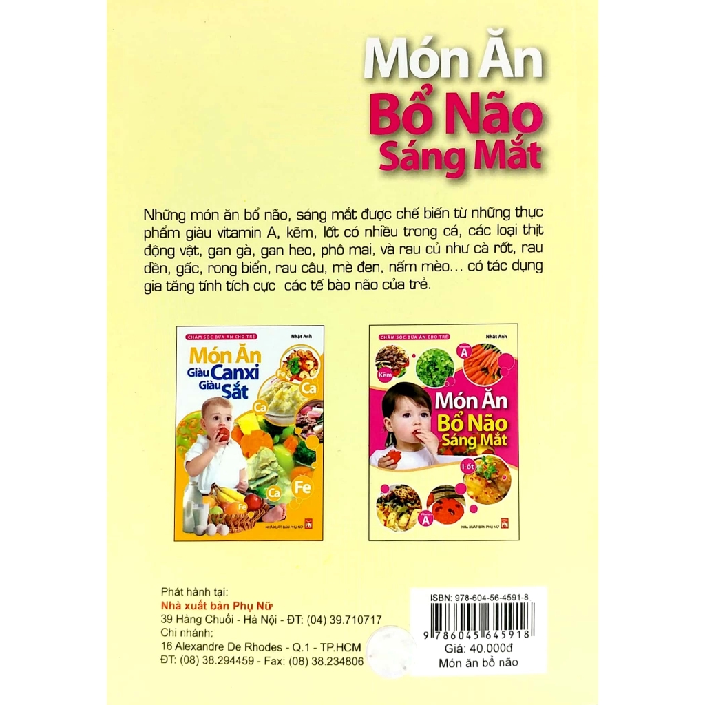 Sách - Món Ăn Bỗ Não Sáng Mắt