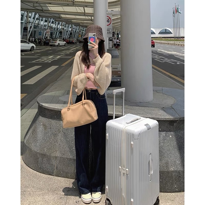 ÁO LEN TAY DÀI HỞ CỔ