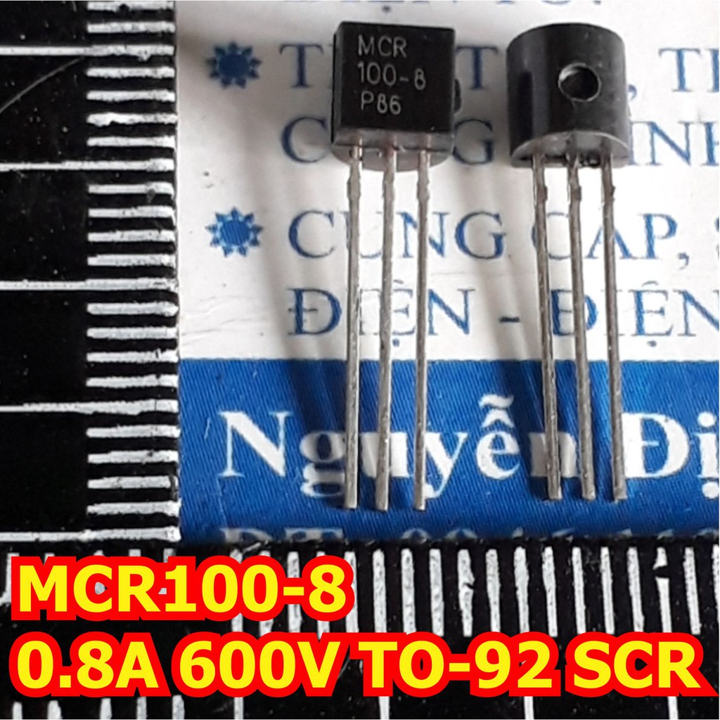 20 con MCR100-6 0.8A 600V TO-92 SCR (giá gói 20 con) kde1504