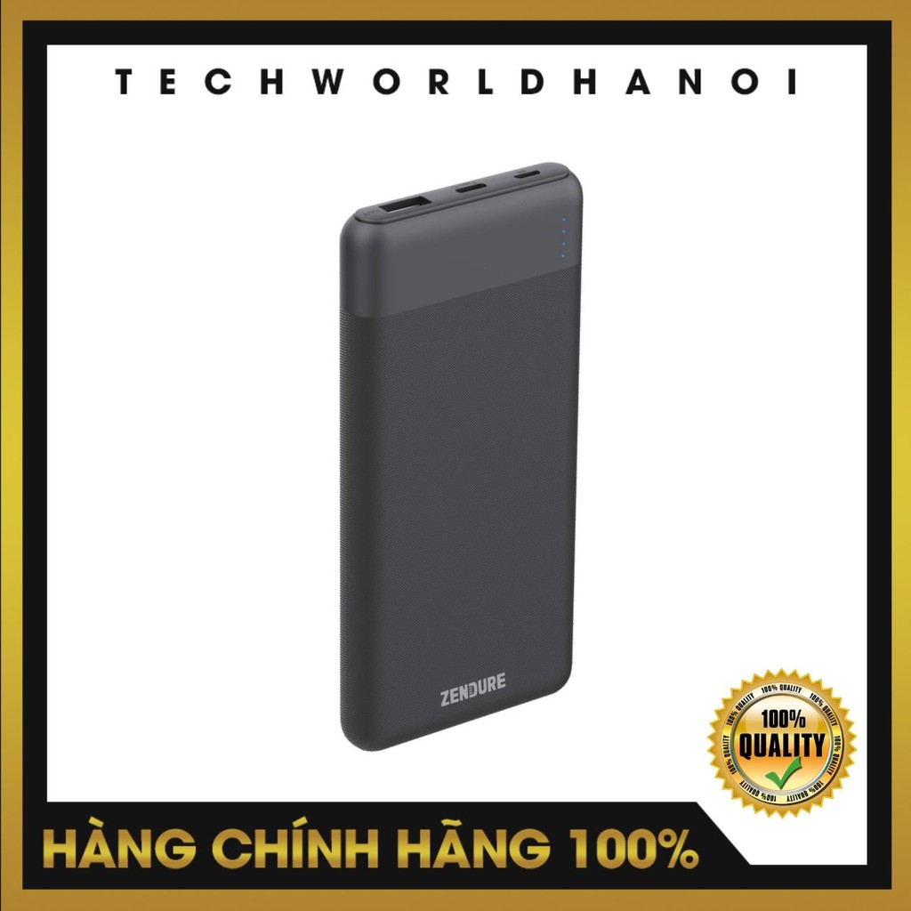 Pin Dự Phòng Zendur 10000mAh -Hàng Chính Hãng bảo hành 12 tháng