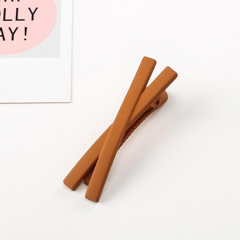 Kẹp Tóc 𝙍𝙚̉ 𝙉𝙝𝙖̂́𝙩 𝙑𝘽𝘽 Nơ, Cặp Tóc chữ X đủ màu sắc trơn , thời trang dễ thương, trang điểm cho mái tóc gọn gàng.