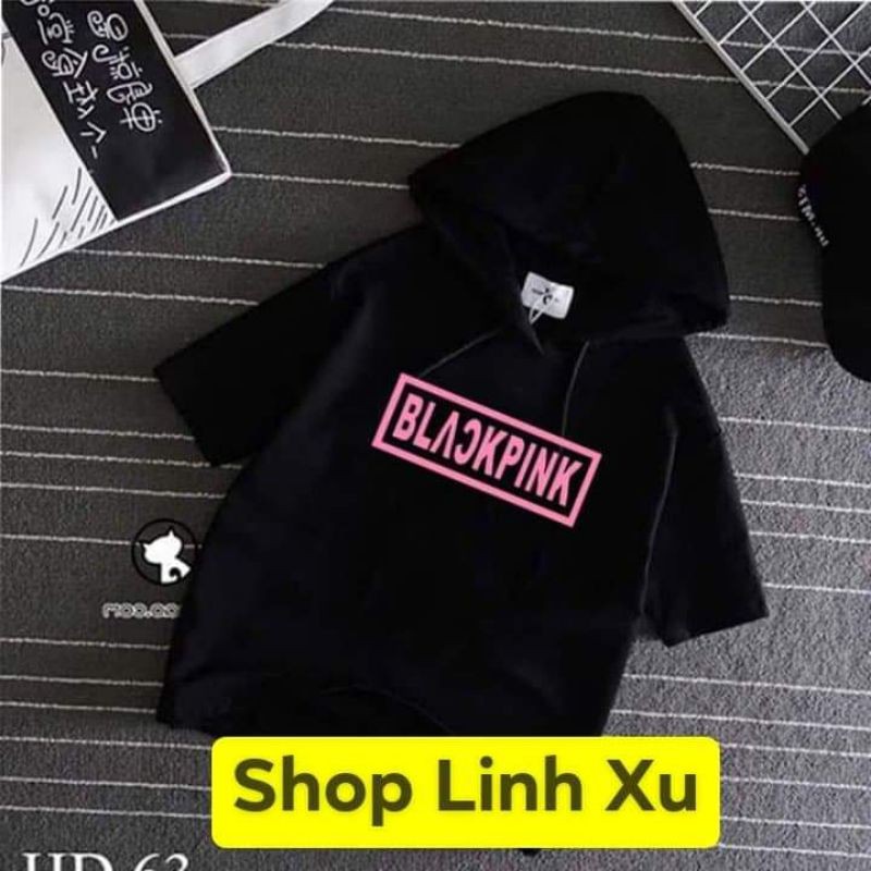 Áo Blackpink 🌺 Freeship 🌺 Áo hoodie blackpink tay lỡ có size