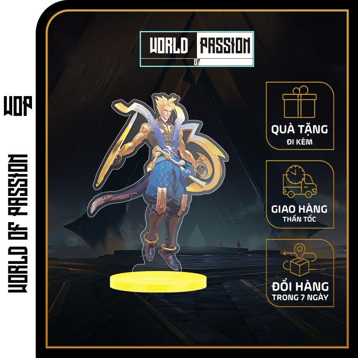 Mô Hình Nhân Vật Nakroth LôI Quang Sứ Trong Game Liên Quân Mobile