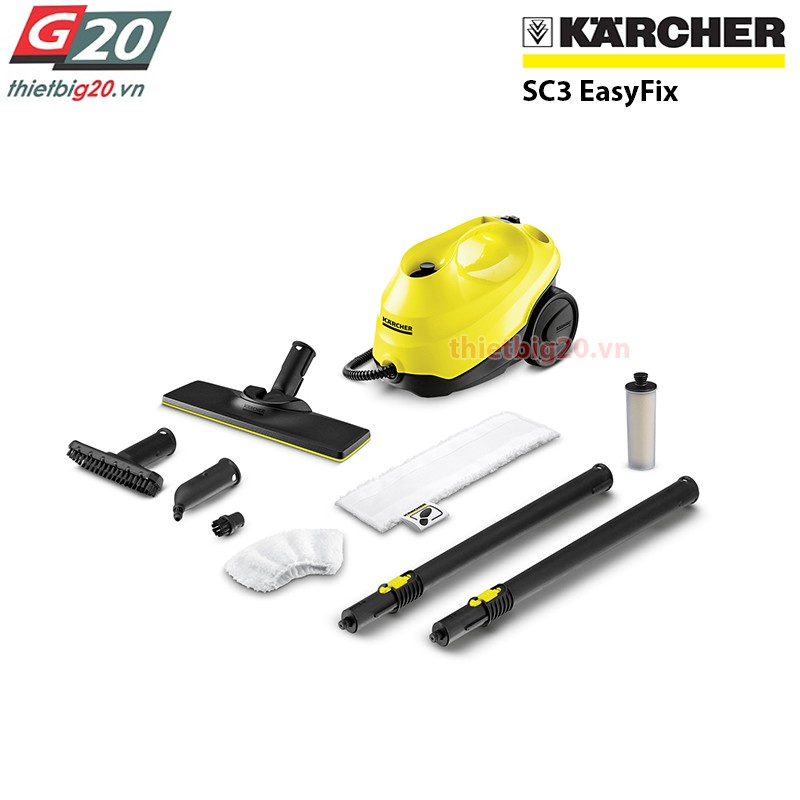 Máy vệ sinh bằng hơi nước nóng Karcher SC3 EasyFix EU