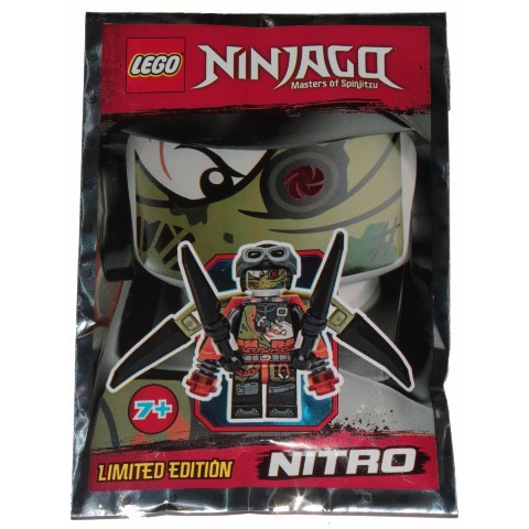 Lego Ninjago 891844 - Nitro foil pack - Bộ xếp hình Lego Nhân vật Nitro